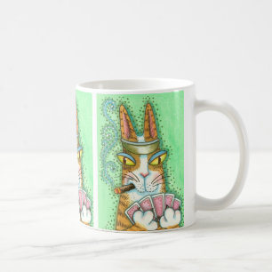Hiss N'Fitz CAT POKER FACE MUG *Personnaliser