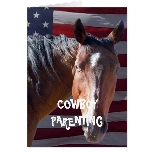 Histoire américaine - Parenting de cowboy (Devant)