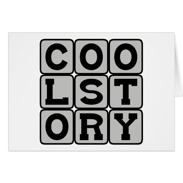 Histoire Cool, Conte Amusant (Devant horizontal)