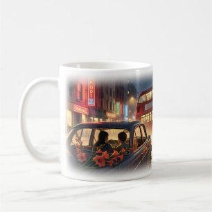 Histoire d'amour à Londres sous la pluie Mug