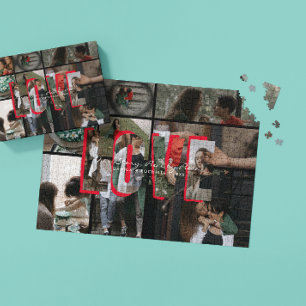 Histoire d'amour Puzzle de collage de photos   Per