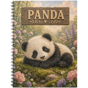 Histoire de bébé mignon de panda livre de nurserie
