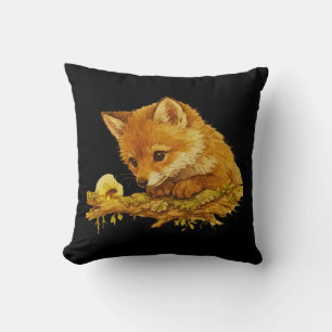 Histoire de curiosité silencieuse Coussin d'accent
