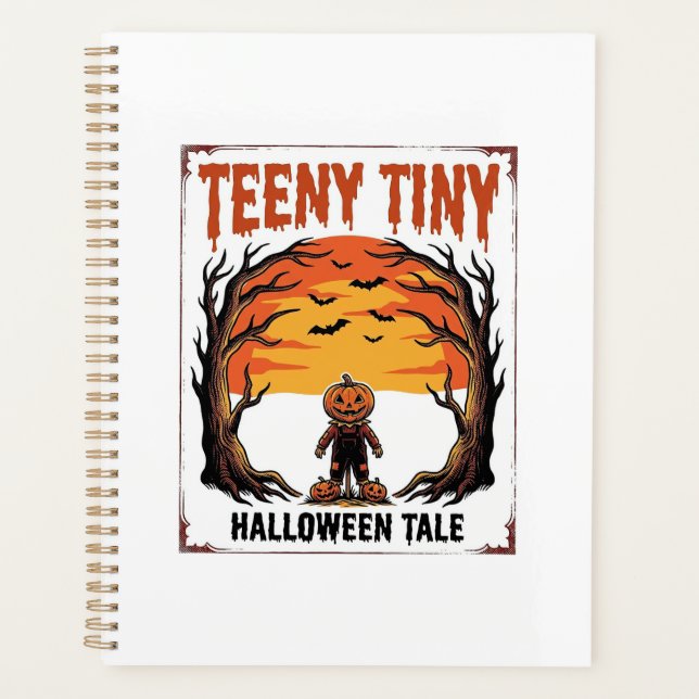 Histoire d'Halloween Minuscule Scène Spooky Vintag (Devant)