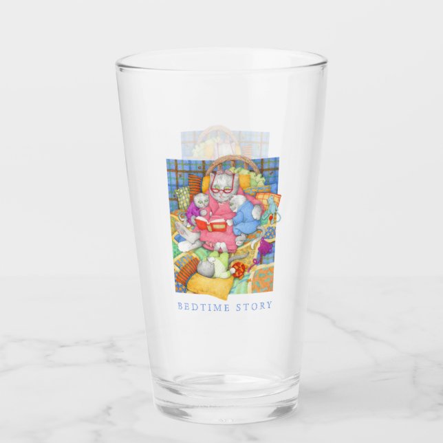 HISTOIRE DU LIT Verre à boire grand (Devant)