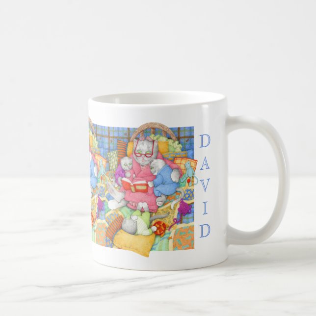 HISTOIRE DU SOIR Mug Blanc (Droite)