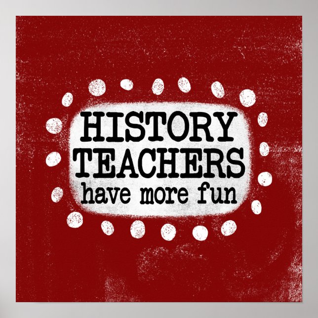 Histoire Les Enseignants Ont Plus Amusants Poster  (Devant)