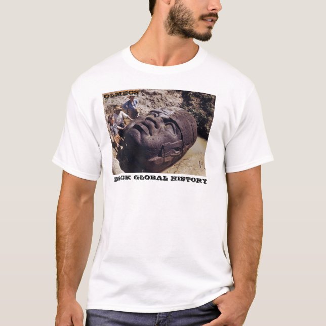 HISTOIRE NOIRE MONDIALE : T-Shirt OLMEQUES (Devant)