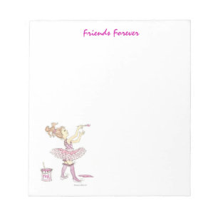 Histoire rose bloc-notes amis pour toujours