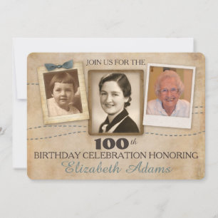 Histoires antiques   Invitation à trois photos