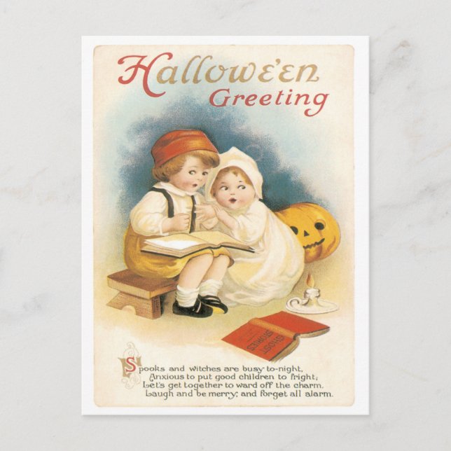 Histoires de fantômes Carte postale Vintage (Devant)