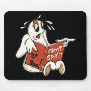 Histoires de fantômes Halloween Tapis de souris