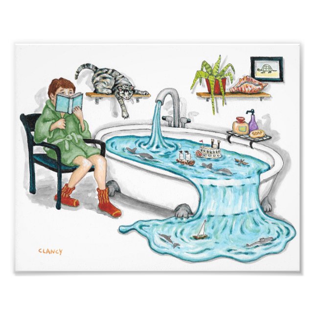 Histoires de mer - impression d'art (Devant)