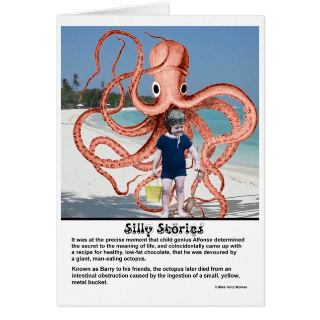 Histoires stupides : Octopus mangeant de l'homme (Devant)