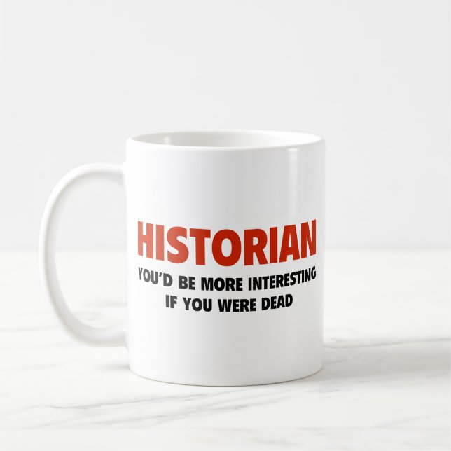 Historien Coffee Mug (Gauche)