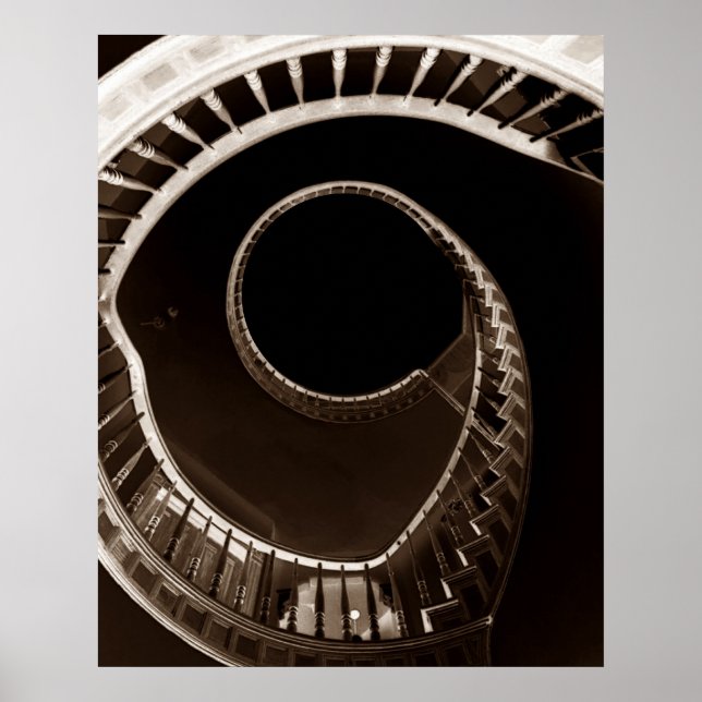 HITCHCOCKESQUE VERTIGO VORTEX POSTER ESCALIERS SPI (Devant)