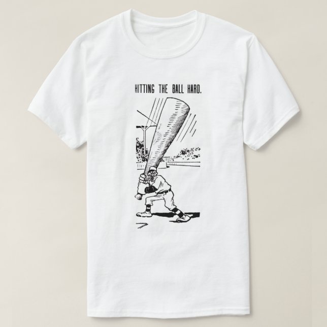 Hitting The Ball Hard T-Shirt (Design devant)