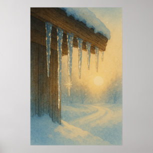 Hiver 5, Lumière Icicule, Impression saisonnière