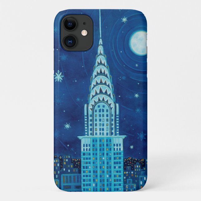 Hiver à New York City iPhone 6 Coque (Dos)
