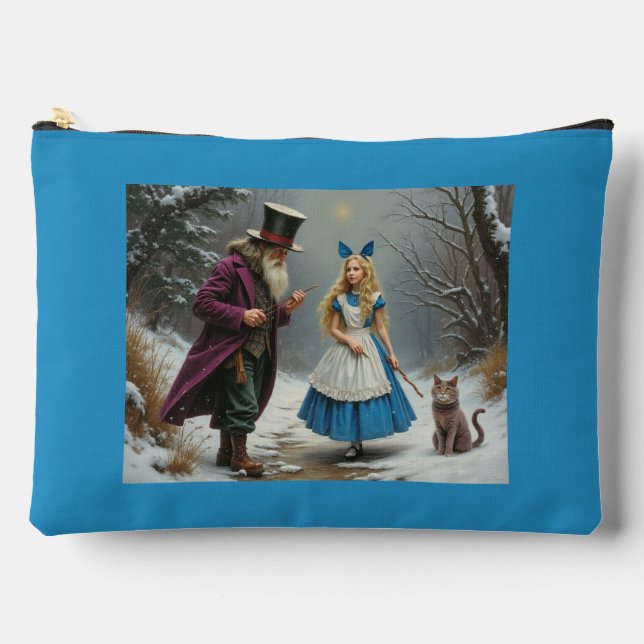 Hiver Alice bleu grand sac (Recto)