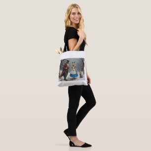 Hiver Alice épaule blanche sac fourre-tout