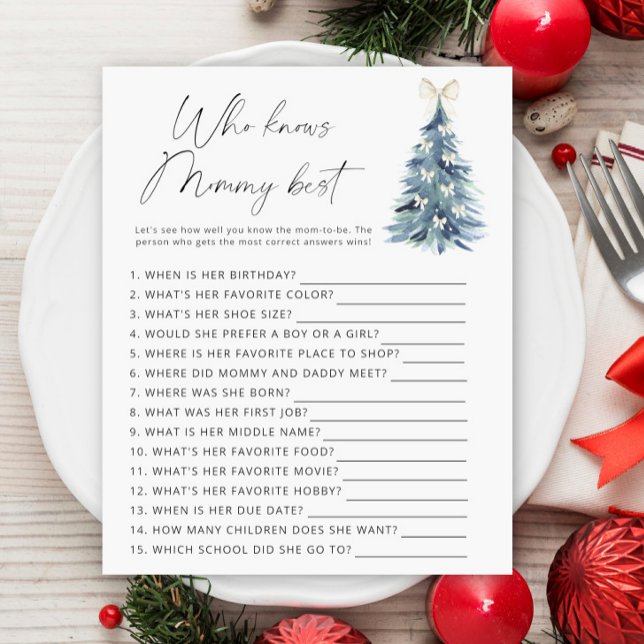 Hiver arbre Qui connaît maman mieux (Créateur téléchargé)