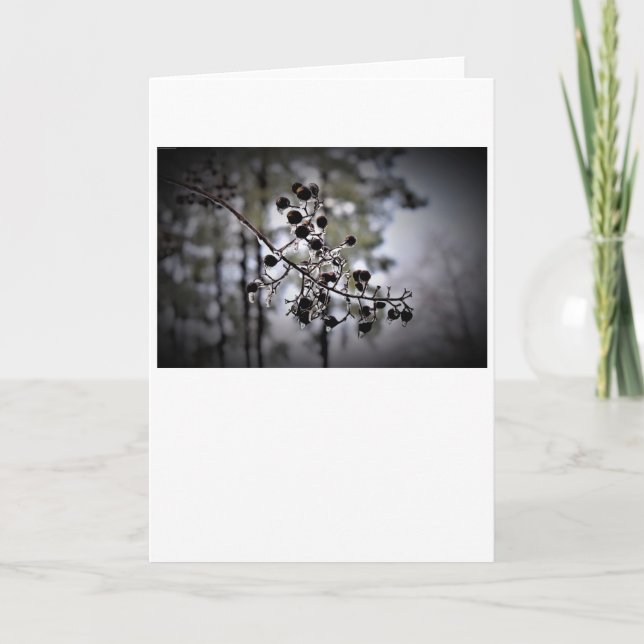 Hiver, carte (Devant)