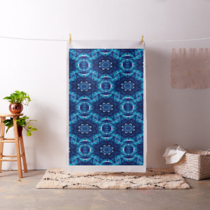 Hiver en bleu... tissu