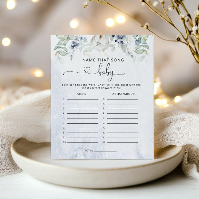 Hiver eucalyptus Nom de la chanson jeu de baby sho (Créateur téléchargé)