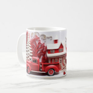 Hiver Homestead Noël Fête Mug