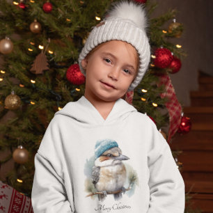 Hiver Kookaburra voeux, personnalisé