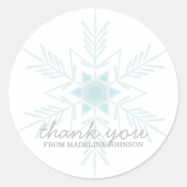 hiver merveilleux SWEET 16 étiquette de fête (Devant)