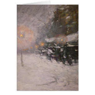 Hiver, minuit - Childe Hassam