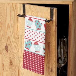 Hiver Mittens Microfibre Serviette de cuisine