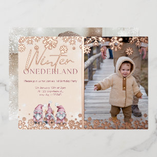 Hiver ONEderland 1er anniversaire invitations fill