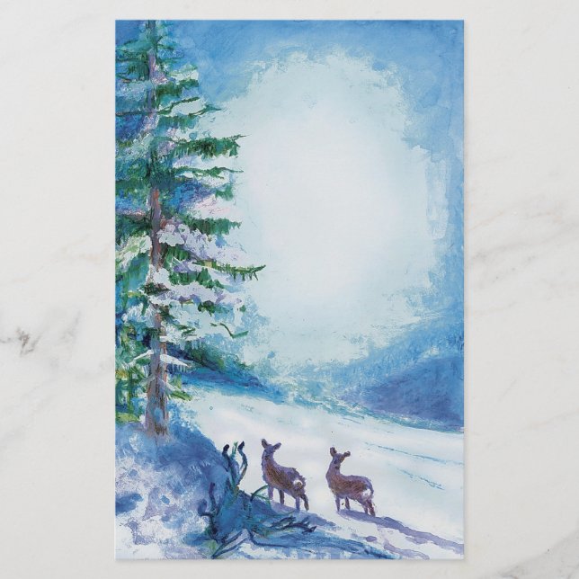 Hiver - Papeterie (Devant)