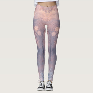 Hiver Simple Leggings blancs modernes