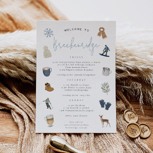 Hiver Ski Resort Bachelorette Week-end Itinéraire