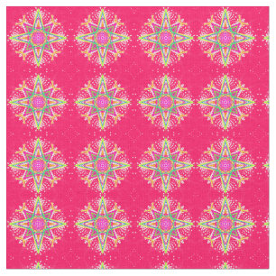 Hiver - Tissu de neige, coton peint (56" de largeu
