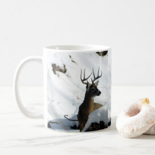 Hiver Whitetail Buck Antlers Mug
