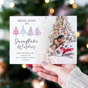 Hivernal Baisers Citation Arbres Photo Joyeux Noël