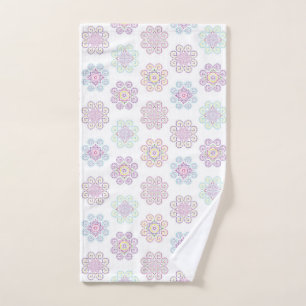 Hmong Inspiré, Motif lumineux - Serviette à main