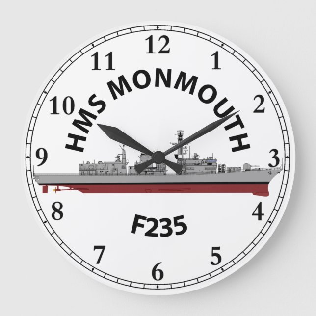 HMS MONMOUTH - F235 - TYPE 23 GRANDE HORLOGE (Recto)