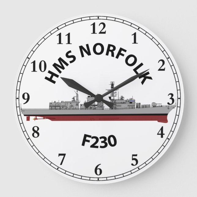 HMS NORFOLK - TYPE 23 GRANDE HORLOGE (Recto)