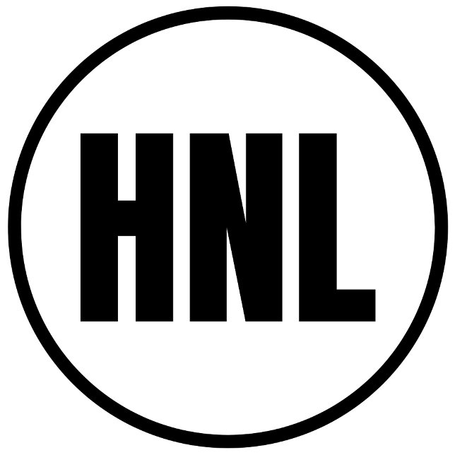 HNL - Sticker rond classique Honolulu (Créateur téléchargé)