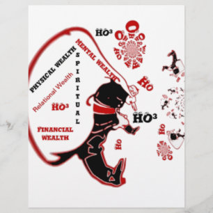HO³ Black Père Noël spécial richesse Noël à faire.