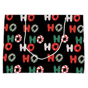 Ho Ho Ho Christmas Grand sac cadeau