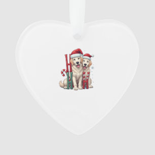 Ho Ho Ho Grand Pyrenees Amoureux des Chiens Noël S