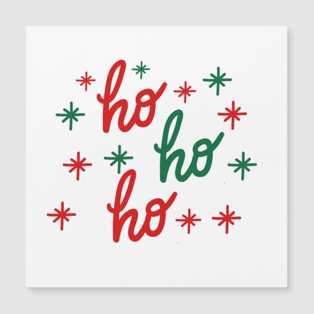 HO HO HO JOYEUX NOËL (Devant)