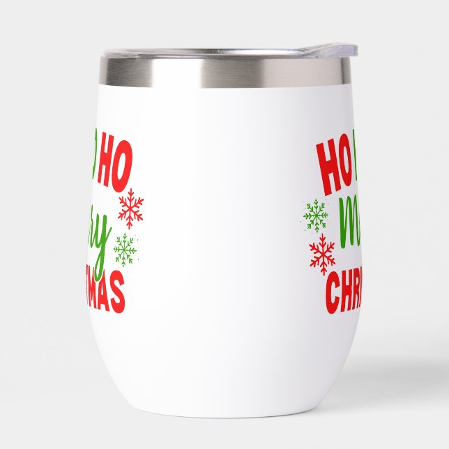 HO HO HO MERRY CHRISTMAS (Gauche)